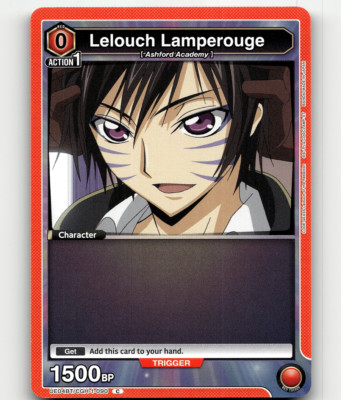 Union Arena Lelouch Lamperouge (090) - Code Geass: Lelouch of the Rebellion