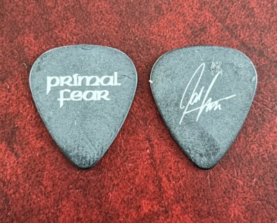 PRIMAL FEAR Mat Sinner 2012 Metal Nation Tour guitar pick Gitarrenplektrum
