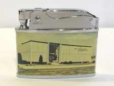 Flat Advertising Lighter Allied Security Insurance Company Made In Japan