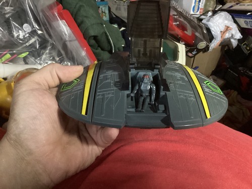 Cylon Raider Battlestar Galactica 1978 Mattel Vehicle and figure! - Picture 4 of 4