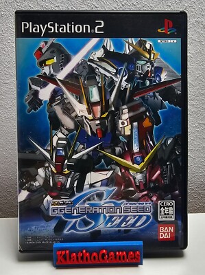 Sony Playstation 2 SD Gundam G Generation SEED  NTSC-J Japan OVP+Anl.  B4156
