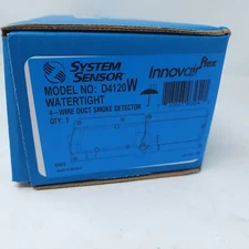 2 qty System Sensor D4120W - 4-wire Duct Smoke Detector