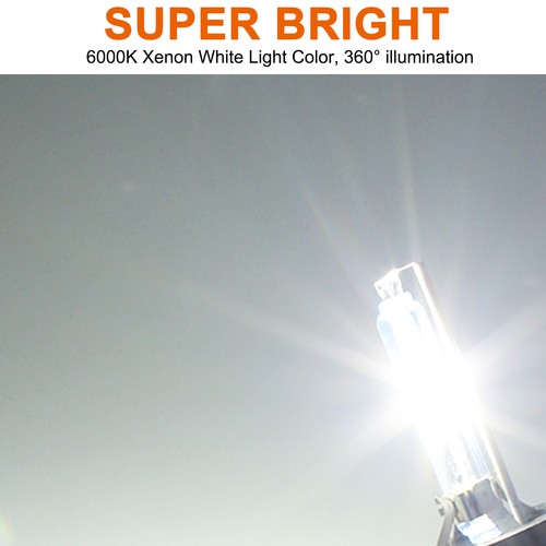 D4S 6000K White 90981-20024 HID Xenon Light Bulbs for Toyota Lexus Headlight Set - Picture 11 of 13