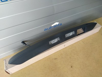 New Genuine OEM Grip molding satin black, Licence Plate Light  