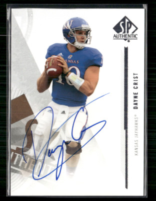 Dayne Crist 2013 SP Authentic Auto