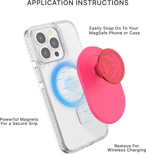 PopSockets: PopGrip for MagSafe - Expanding Phone Stand and Grip, Swappable Top - Picture 18 of 33