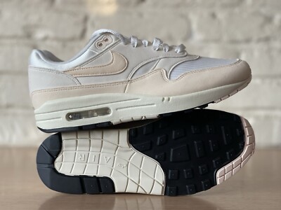 Nike Air Max 1 Retro White Guava Ice Women 10 / Men 8.5 DZ2628-111 Running Shoes