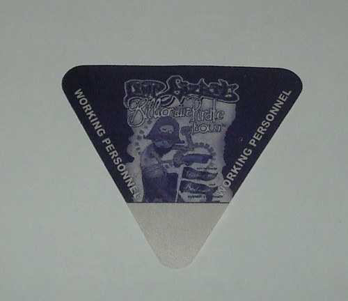 Unused Otto Satin Concert Working Personnel Backstage Pass Limp Bizkit Tour Ebay