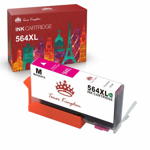 6 Pezzi Inchiostro 564XL Per HP Photosmart 7510 7515 7520 7525 - Foto 8