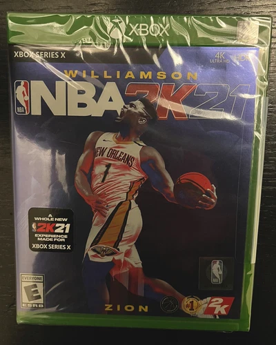 NBA 2K21 - Microsoft Xbox Series X|S Zion Williamson Pelicans Sealed