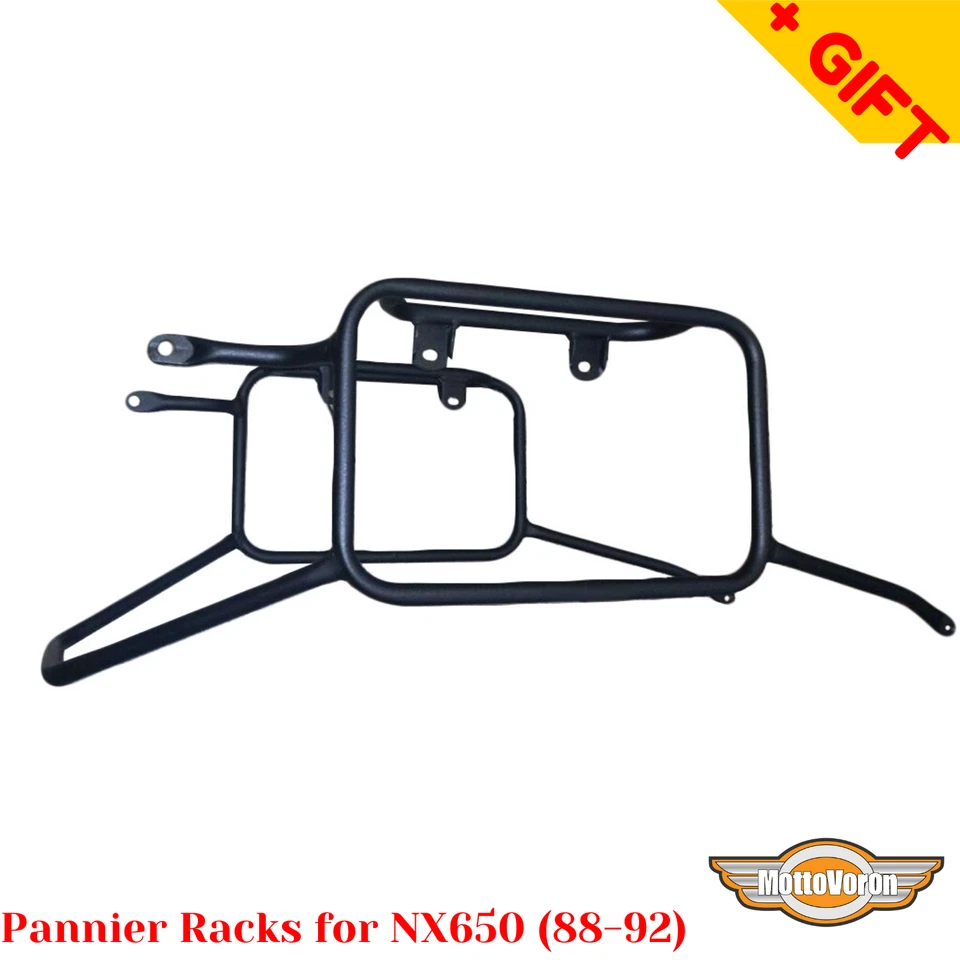 Para Honda NX650 RD02 Dominator Portaequipajes Laterales Fundas, Bolsa Suave, Bonificación Foto 4 de 4