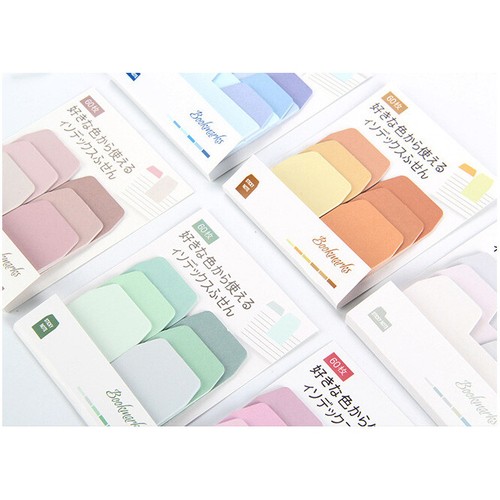Mini Almohadilla de Notas Pegajosas Color Arco Iris Japonés Marcadores Pestañas de Índice de Memo - Imagen 8 de 16