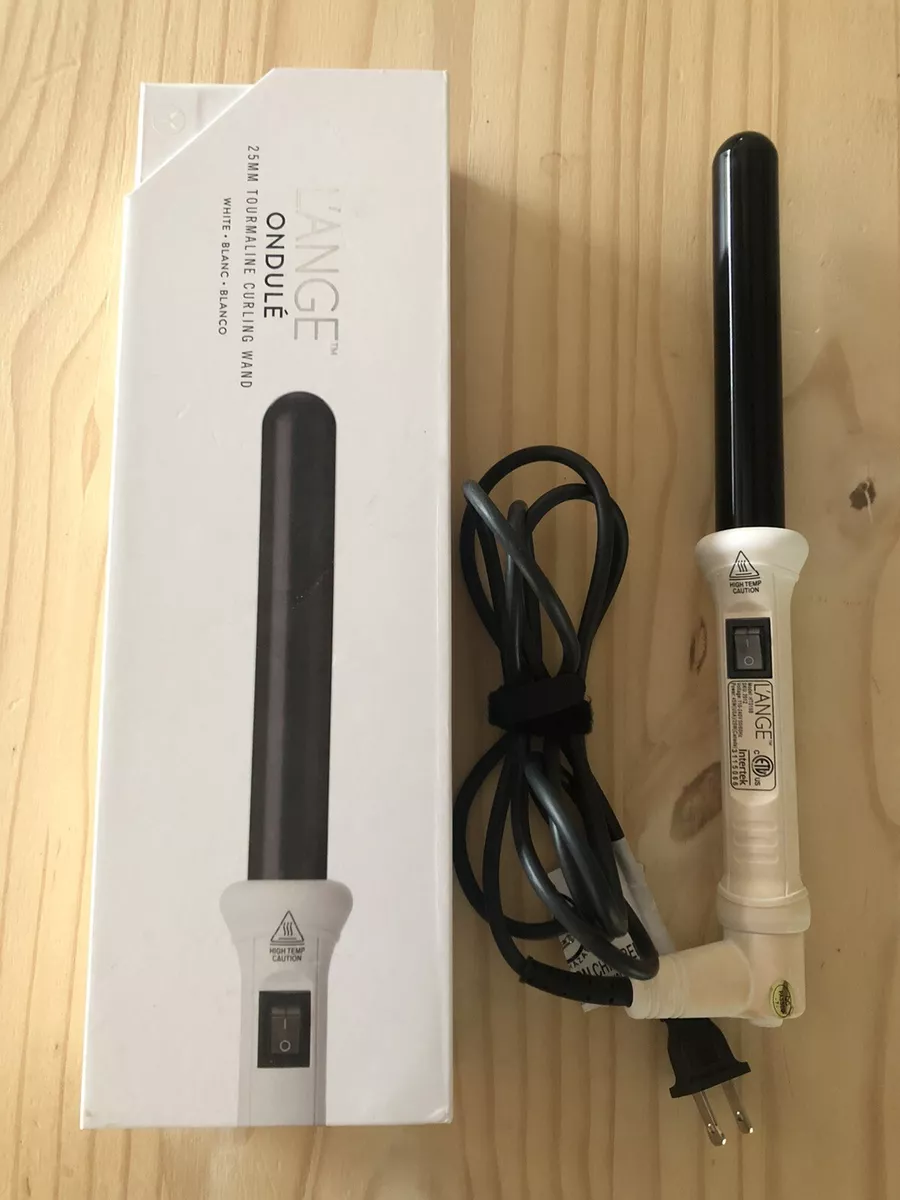 Lange tourmaline curling clearance wand