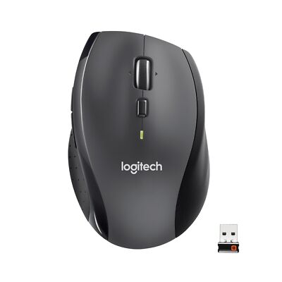 Logitech Marathon M705 Rechte RF Wireless Maus - Charcoal