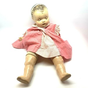 antique composition baby doll
