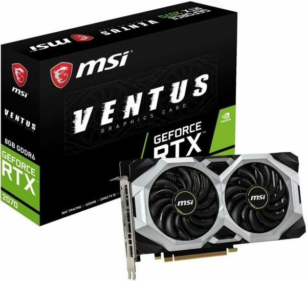 MSI NVIDIA GeForce RTX 2070 Super 8GB GDDR6 Graphics Card (6362412 