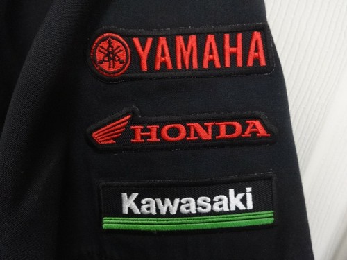 MR Motorcycles MX Employee Button Front Work Shirt Men M Asheville NC - Picture 4 of 6