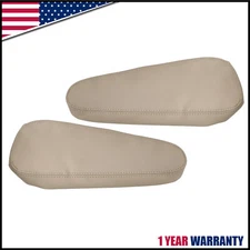 2pcs Leather Seat Armrest Replacement Cover for 2003-2009 Lexus GX470 Beige Tan