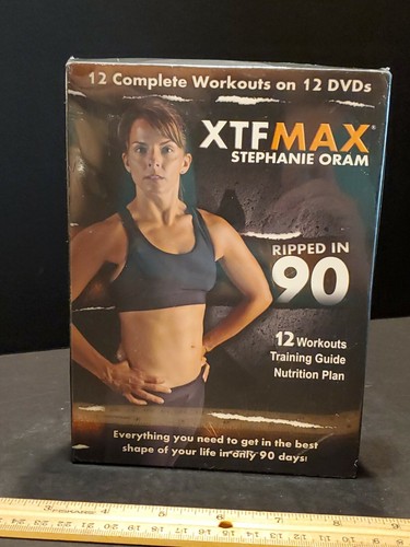 XTFMAX 90 Tage DVD Trainingsprogramm mit Personal Fitnesstrainer Stephanie Oram - Bild 9 von 9