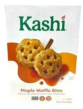 2 BOX Kashi Maple Waffle Bites Cereal 9.5 oz EACH