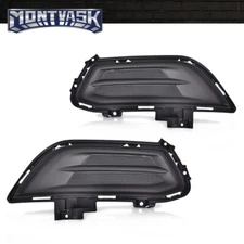 Fit For 2013-2016 Ford Fusion Front Bumper Fog Light Cover Right+Left Pair Set