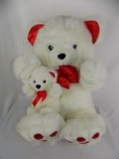 Teddy Bear  Baby Kids Preferred White Stuffed Animal Plush 20" Tall