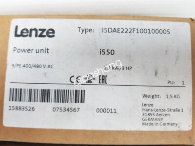 1PC New IN Box Lenze I5DAE222F10010000S In stock via DHL/FEDEX