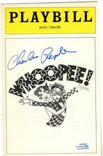 Charles Repole "Whoopee!" AUTOGRAPH Signed Off-Broadway Playbill Cover Only ACOA