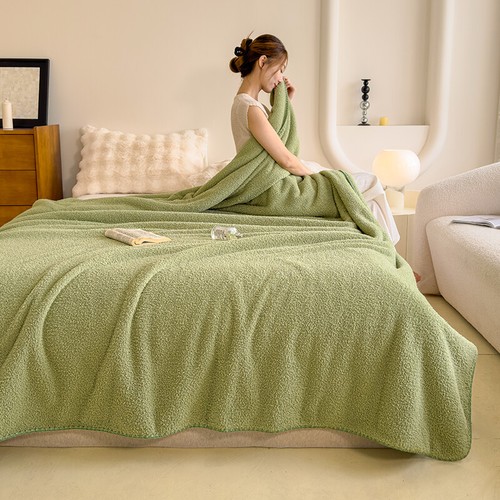 Velvet Blanket Warmful Soft On Sales Multi Size Chinese Blanket For Bed Solid - Picture 34 of 93