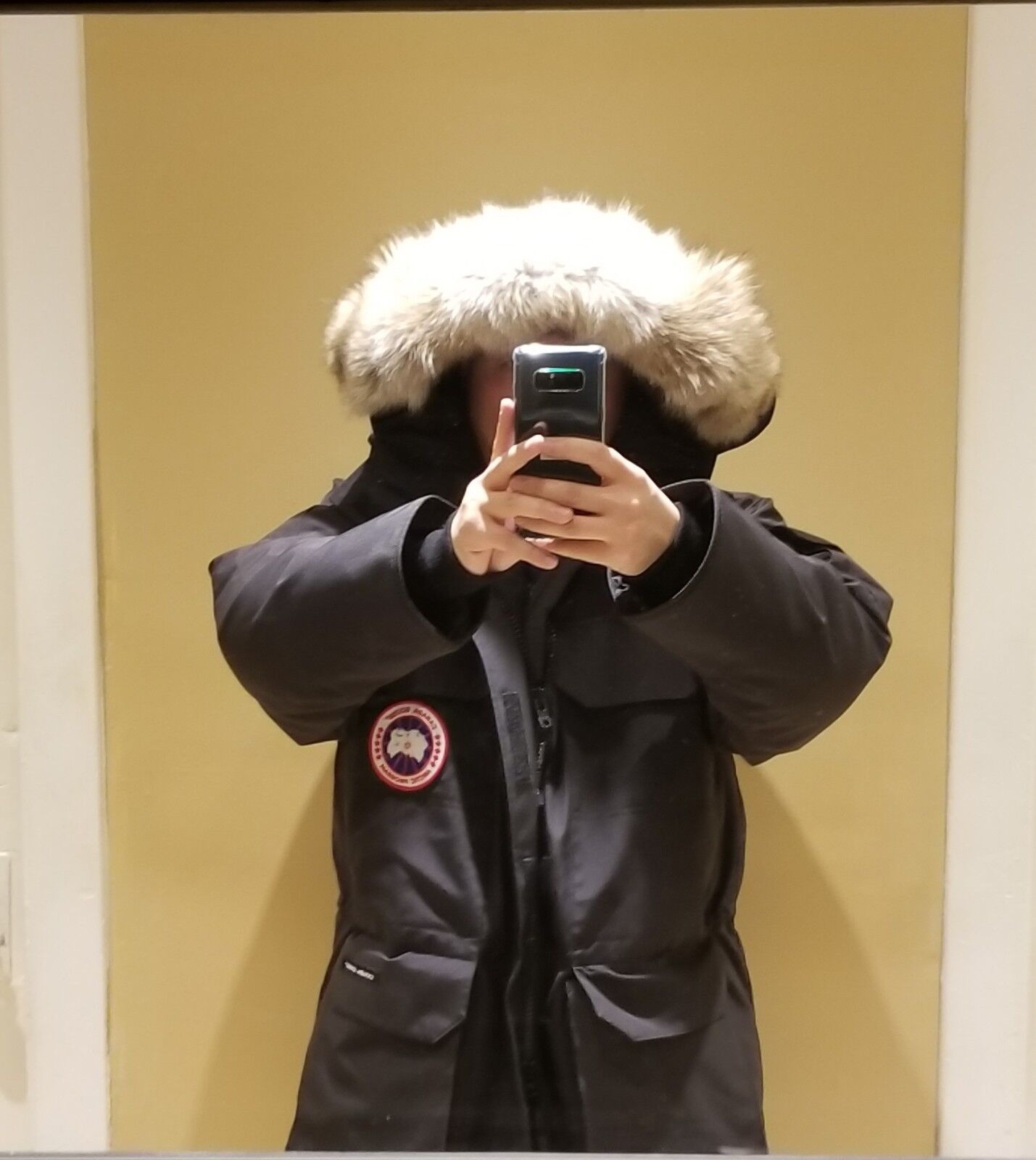 NEW 2022 GREY LABEL LATEST CONCEPT BLACK CANADA GOOSE EXPEDITION XL PARKA JACKET