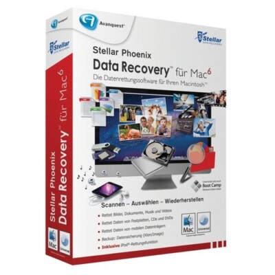 Stellar Phoenix Data Recovery 6 Mac Vollversion MiniBox [Avanquest]