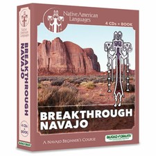 Breakthrough Navajo (4 CDs/Book)  *Native Ame...