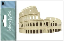 Coliseum, Rome, Italy,  scrapbook 3D embellishment Jolee's by You JJDA020