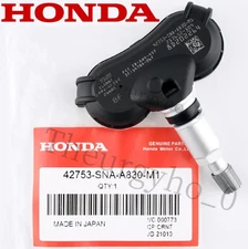 Genuine TPMS Tire Pressure Sensor OEM 42753-SNA-A830 For HONDA CRZ Civic Odyssey