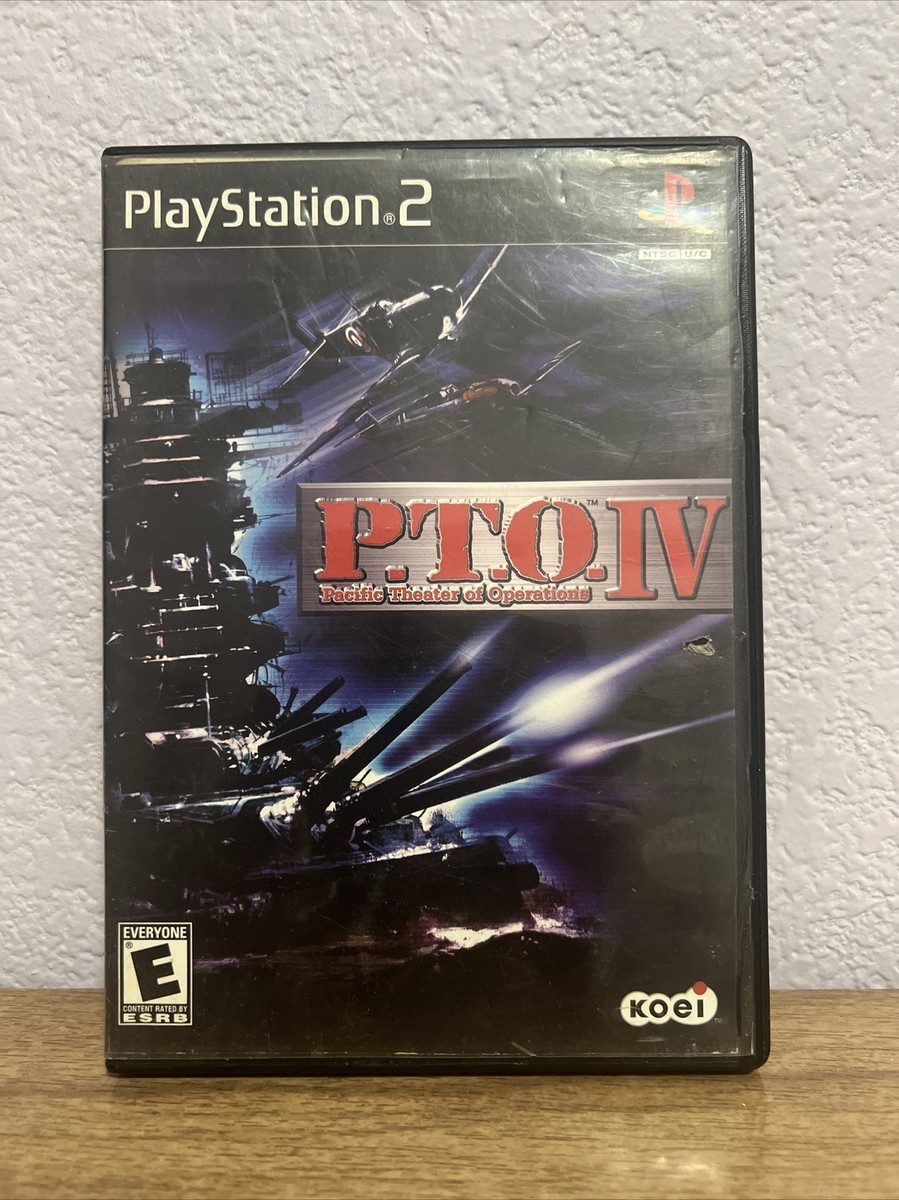 P.T.O. IV (Pacific Theater Of Operations) PlayStation 2