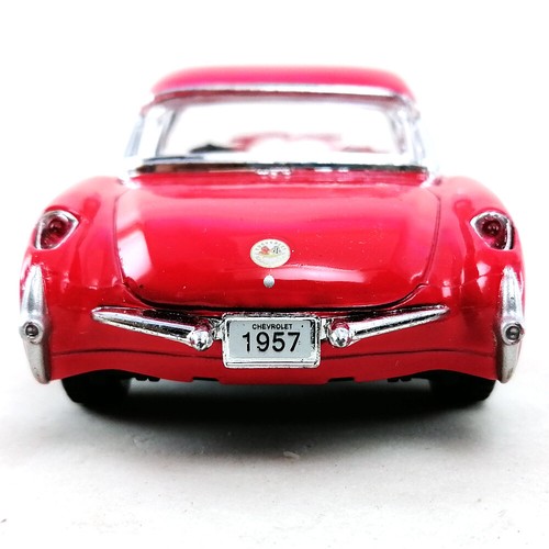 1957 Chevrolet Corvette Die-Cast Model Car Kinsmart 1:34 Scale Toy Collection #3 - Picture 32 of 60