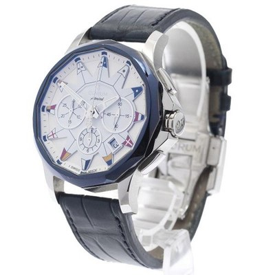 Corum Admiral's Cup Legend 42 01.0096 42mm SS White Dial Automatic Watch #C7614
