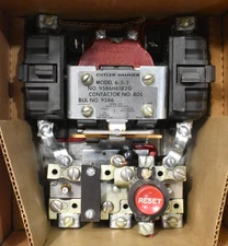 Cutler Hammer 9586H6182 (9586H6182G) Model 6-3-3 Magnetic AC Starter NOS
