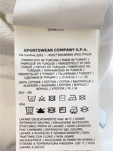 STONE ISLAND/Sweatshirt/L/Cotton/WHT/771563020 thumbnail 5