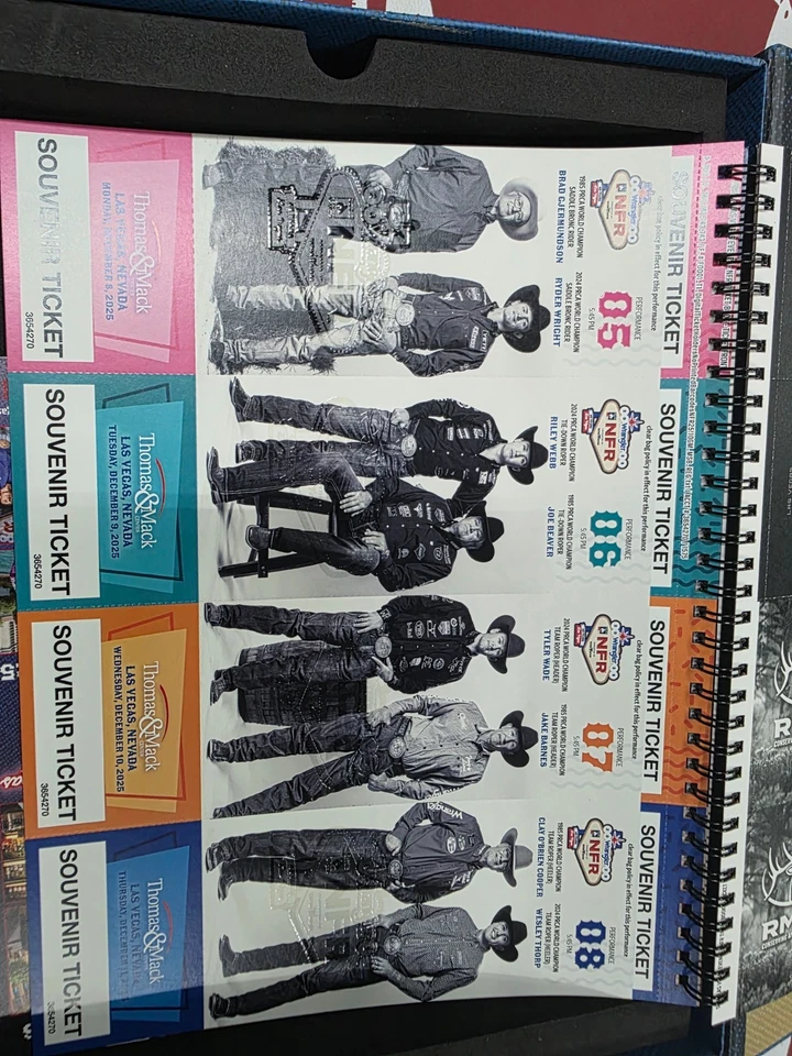 NFR Finals Rodeo tickets. 2- tickets for all 10 nights seats, 1 & 2. - Image 3 of 4