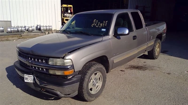 2001 Chevrolet Truck Silvrdo15 Passenger Side REAR Inner Door Trim Panel - Image 3 of 4