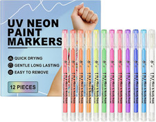 Marcatori per Il Viso - 12 Pezzi Di Pennarelli Da Disegno Temporanei E Arte | Ki