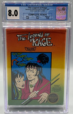 The Legend of Kage Nintendo NES Round SOQ CIB Complete CGC 8.0 Graded Taito
