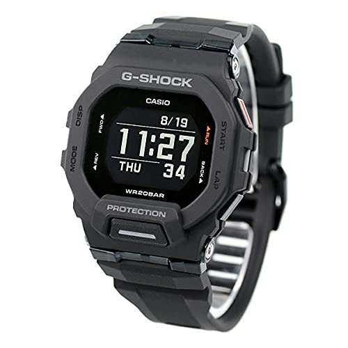 Unused CASIO G-SHOCK GBD-200-1DR Black Digital Resin Men's Watch