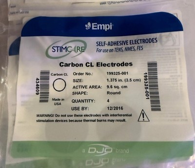 Empi - Tens NMES Electrodes (12 Sets) 1.375'' Round 199325-001 (ExpiredZ)