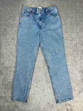 Abercrombie Fitch Curve Love The 90s Relaxed Jeans Womens 14 Blue Denim 32x31