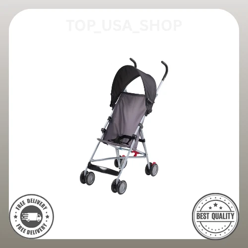 Parent's Choice Gray Baby Umbrella Stroller with Black Canopy, Unisex deal from eBay