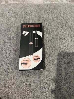 New Heated Eyelash Curler JN-008 USB Rechargeable Long-Lasting Lift & Curl White