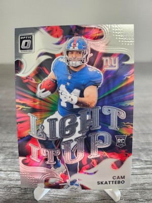 2025 Panini Donruss Optic - Cam Skattebo Light It Up (RC)