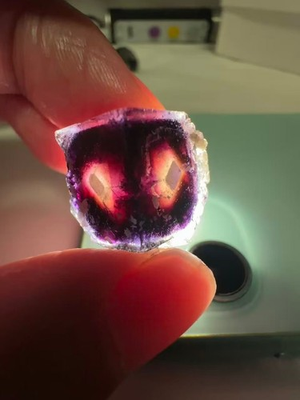 #ad Natural Alien Eye Fluorite Inner Mongolia $498.00